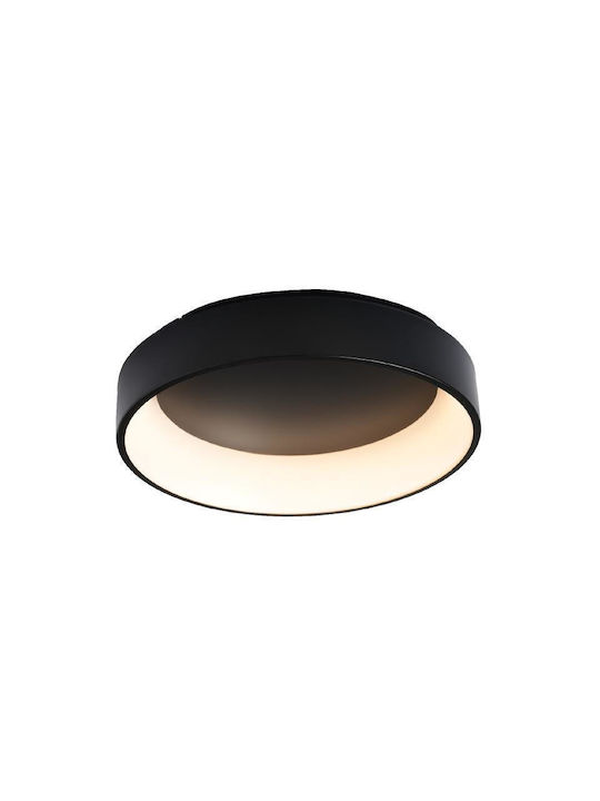 Aca Apollo Deckenleuchte 78cm Schwarz mit Integrierter LED