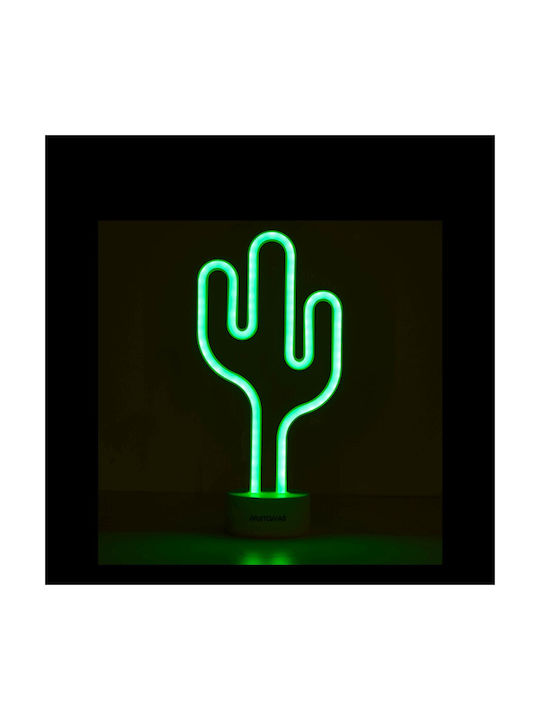 Muitomas Neon Διακοσμητικό Φωτιστικό LED Κάκτος