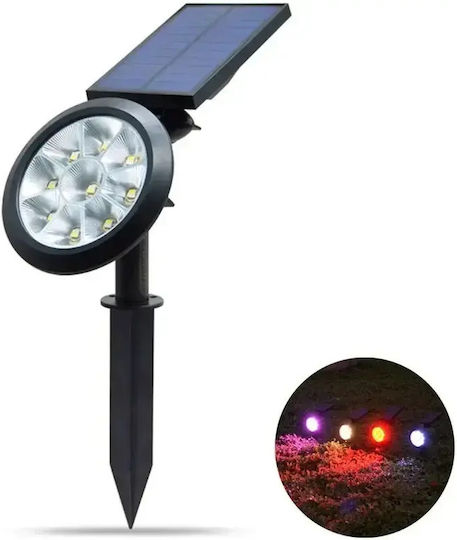 Christmas Waterproof Solar Laser Flood Light 7 In 1 Outdoor RGB 6W Oem In3-a010