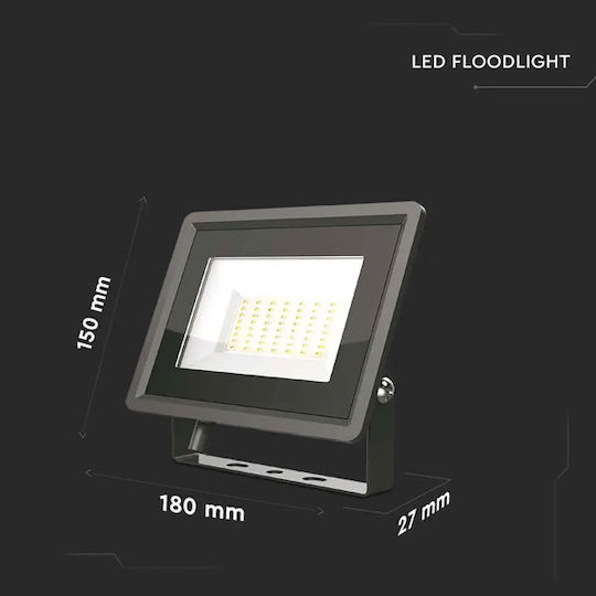 V-TAC Waterproof LED Floodlight 50W Cold White 6500K IP65
