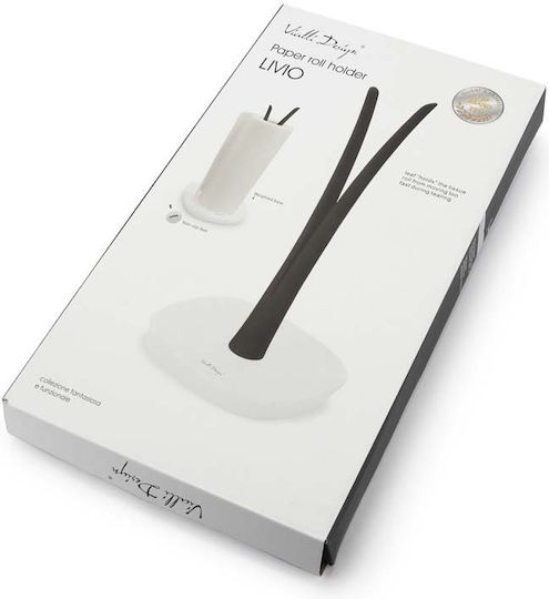 Vialli Design Rollenspender Schwarz
