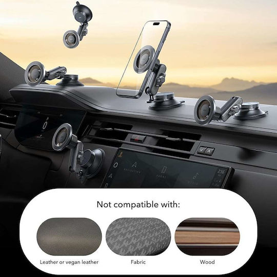 ESR Omnilock Car Mobile Mount with Magnet Black