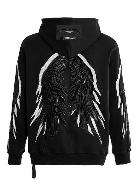 Sweatshirt mit Kapuze Black
