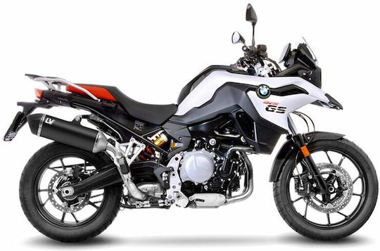 Leovince Крайна Тръба На Изпускателната Система Lv-14 Black Edition Три-овална Конична 15610b