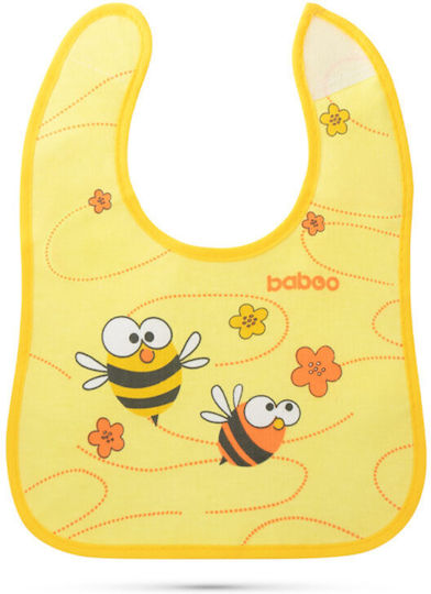 Baboo Wasserdichtes Baby Lätzchen Stoff mit Bügelverschluss und Schlaufe Mehrfarbig 3 Stück