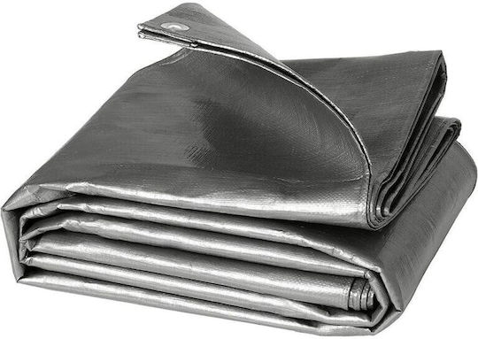Bradas Waterproof Tarpaulin 120gr/m² 4x5m. Light Type Silver