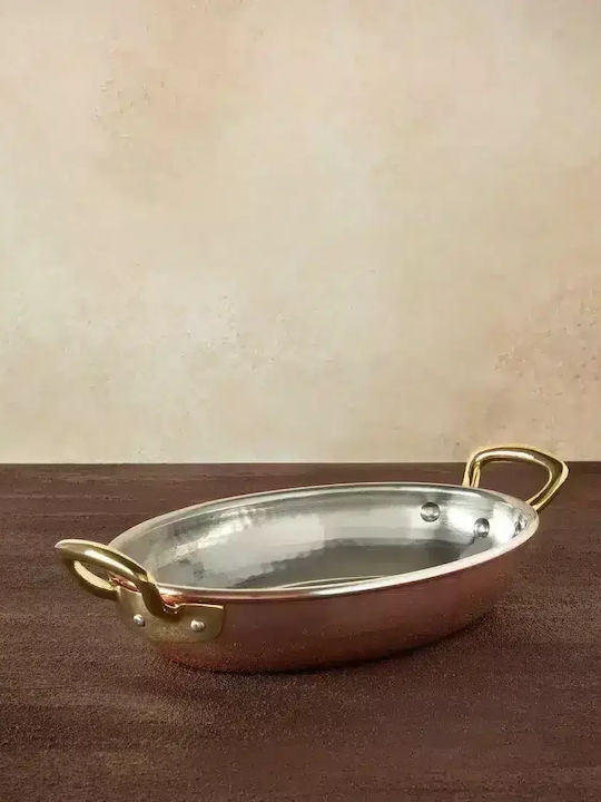 Ruffoni Oval Dutch Oven aus Rostfreier Stahl 25x25cm 1,5l