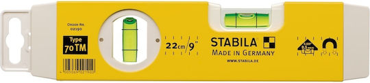Stabila Type Wasserwaage Aluminium Magnetisch 22cm