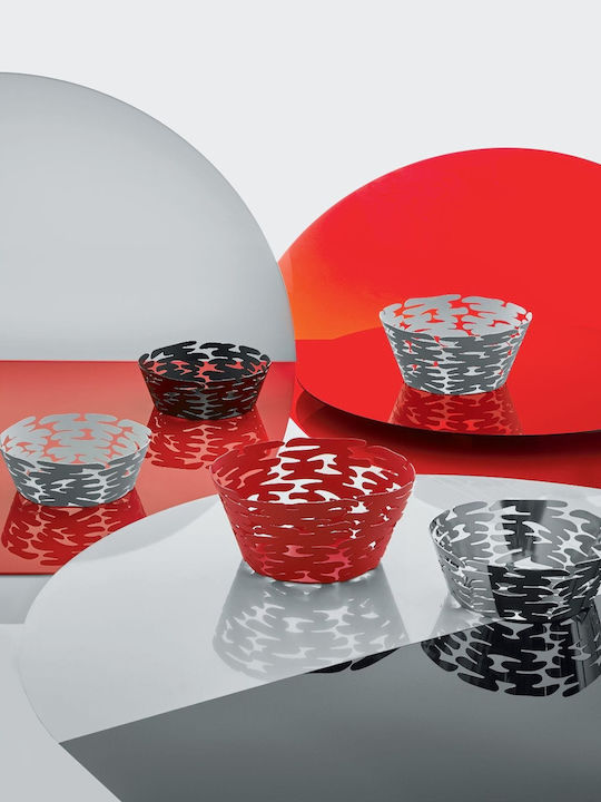 Alessi Φρουτιέρα Inox Μαύρη 21x10εκ.