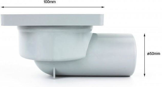 Inter Ceramic Сифон Подов с Изход 50мм.