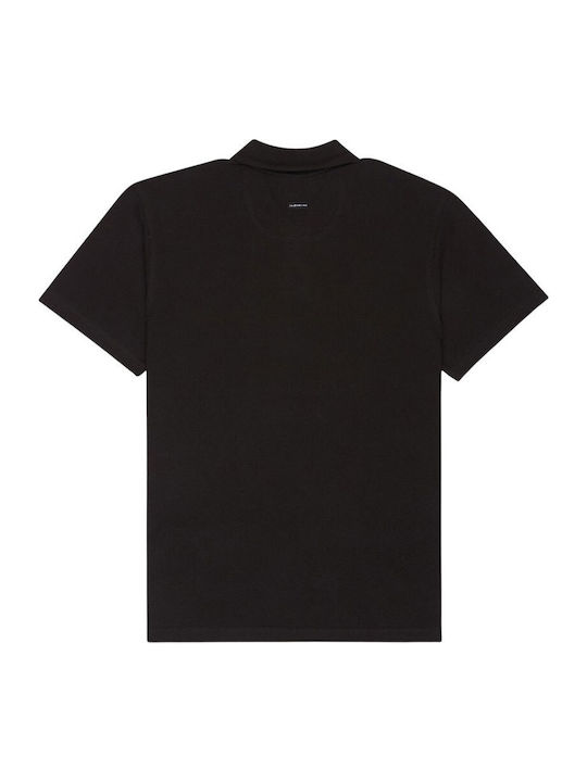 Polo Short Sleeve Blouse Black