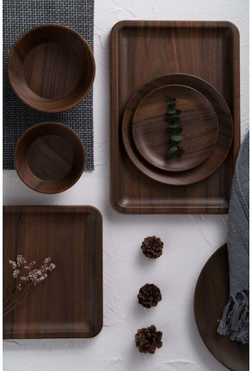 GTSA Serving Bowl Round made of Melamine with Diameter 15.5cm 6pcs
