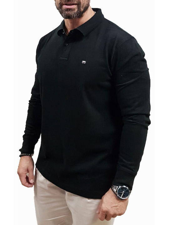 Visconti Polo Men's Blouse Black