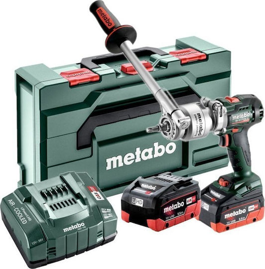 Metabo BS 18 LTX BL Q I Schlagbohrschrauber Batteriebetrieb 18V 2x5.5Ah