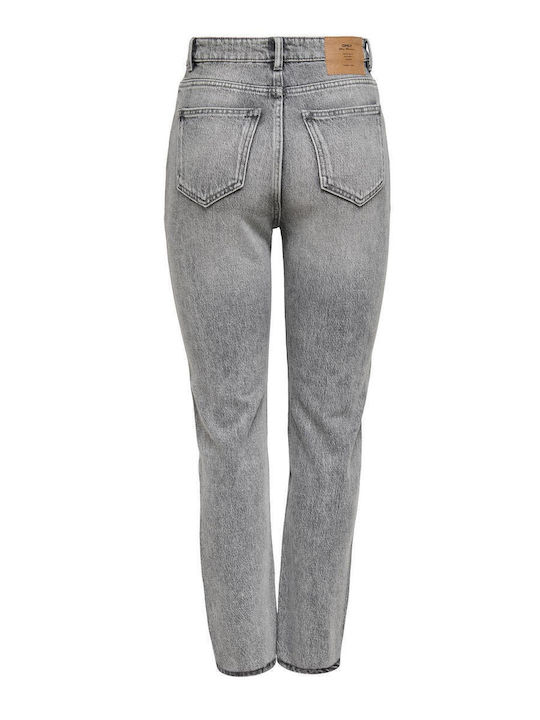 Emily Hw Women's Jean Trousers Med Gr Dnm Grey