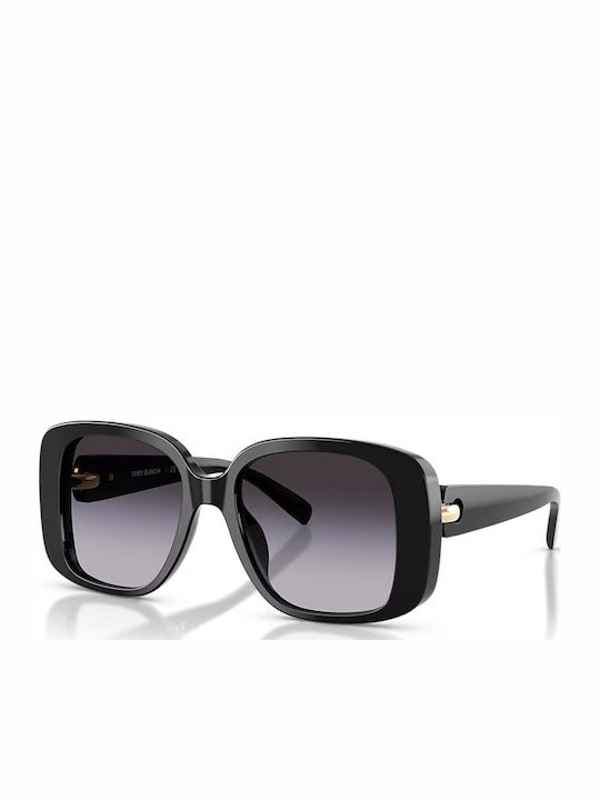 Tory Burch Γυαλιά Ηλίου Μαύρα με Κοκκάλινο Σκελετό Tory Burch Γυαλιά Ηλίου Μαύρα με Κοκκάλινο Σκελετό