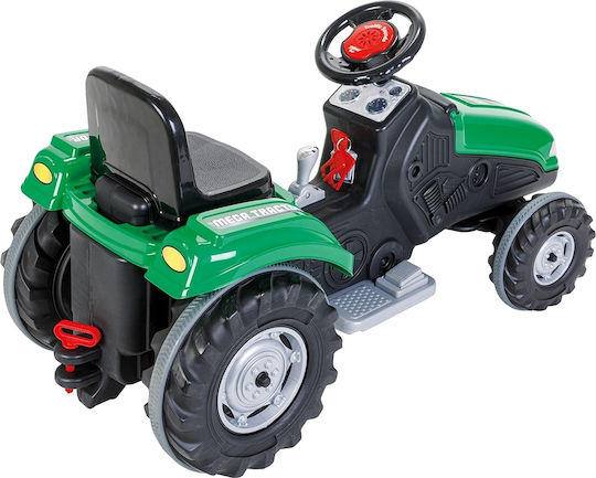 Mega Elektrisch mit Anhänger 12 Volt Grün