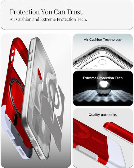 Spigen Classic C1 Back Cover Σιλικόνης / Πλαστικό Κόκκινο (iPhone 17 Pro)