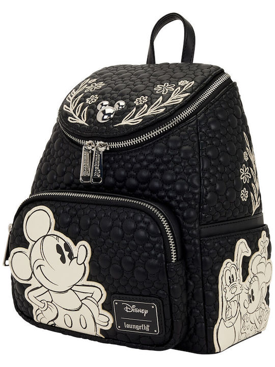 Loungefly Детска чанта Раница Черен 22.8брx22.8брсм. Loungefly Disney Мики