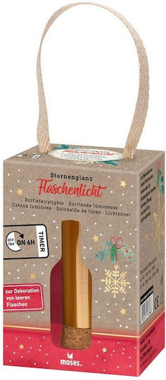 Moses Dekorative Tischlampe LED Warmes Weiß Flasche