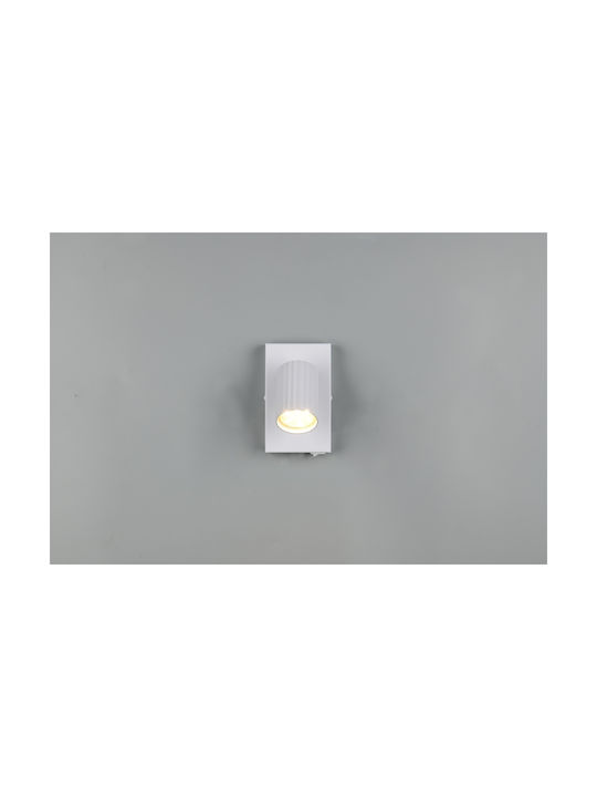 Trio Lighting Soka Single Spot with Socket GU10 in White Color