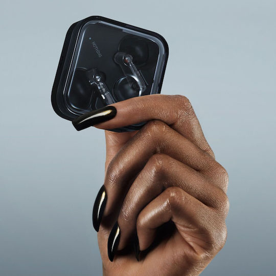 Nothing ear (3) In-ear Bluetooth Handsfree Ακουστικά με Αντοχή στον Ιδρώτα και Θήκη Φόρτισης Μαύρα