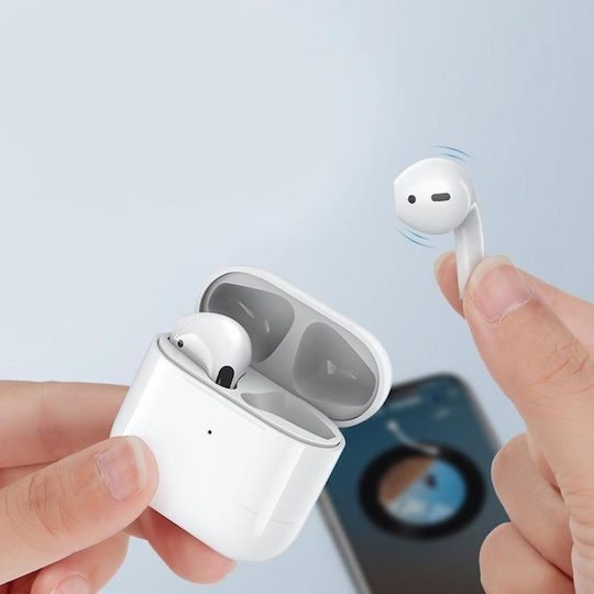 Proda PD-BT220 Earbud Bluetooth Handsfree Ακουστικά Λευκά