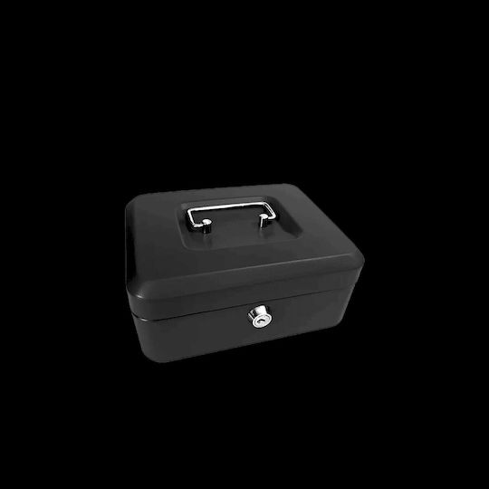 Metron Metallisches Kassenschublade 8'' 17x20x9 cm Schwarzes Metron
