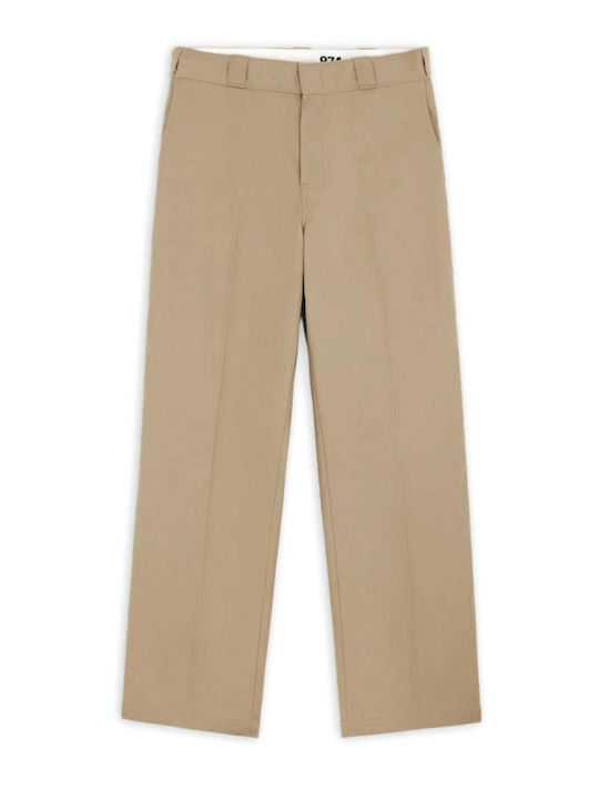 Women's Fabric Trousers Khaki