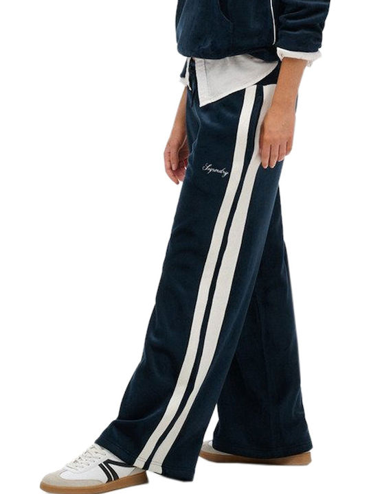 Women's Fabric Trousers Blue