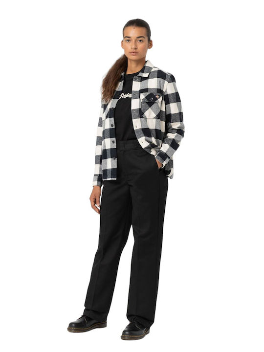 Women's Fabric Trousers Black