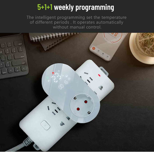 Smart Digital Thermostat with Wi-Fi