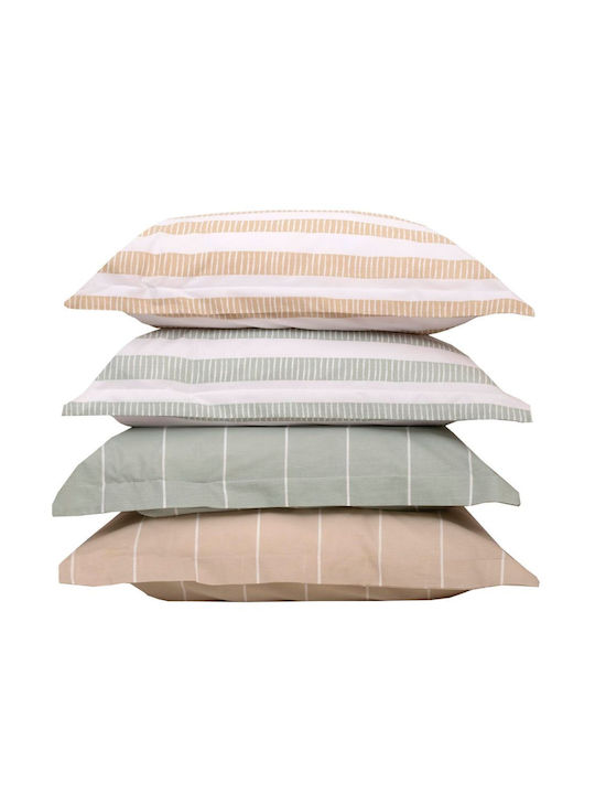 Anna Riska Bettlaken für Einzelbett mit Gummiband 100x200+25cm. Mix & Match 121 121