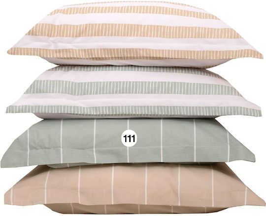 Anna Riska Mix & Match 111 Σεντόνι Υπέρδιπλο με Λάστιχο 160x200+25εκ. 111