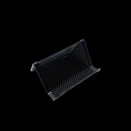 Metron Metal Card Holder 9.5x7.1x4.3cm Black