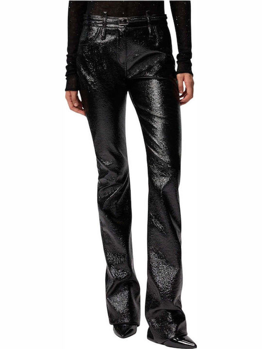Vinyl Rocio Women's Fabric Trousers Black