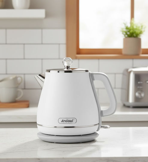 Andowl Kettle 1.8lt 1800W White