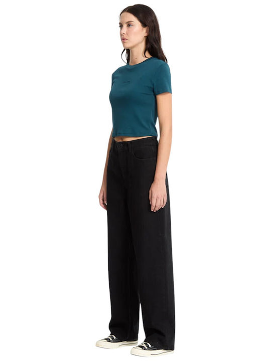 Weellow Ii Women's Jean Trousers Black