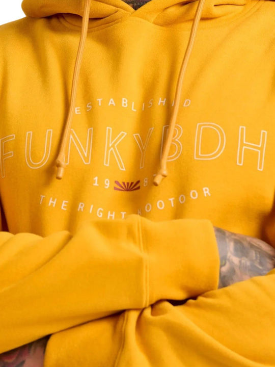 Sweatshirt mit Kapuze Yellow Mustard