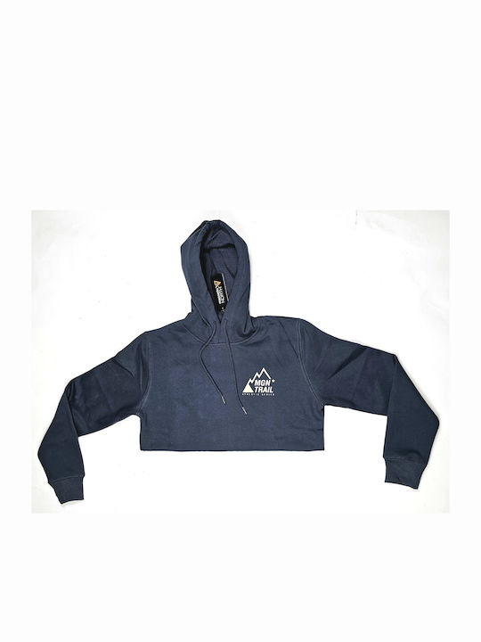 Sweatshirt with Hood Blue