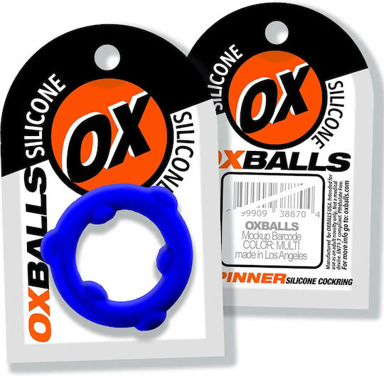 Oxballs Inele Pentru Penis Spinner Albastru
