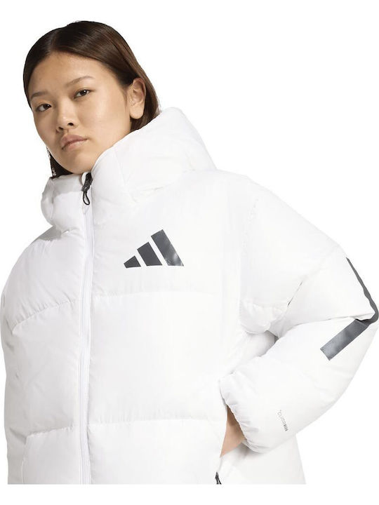 Z.n.e Jachetă de femei Puffer Waterproof Alb
