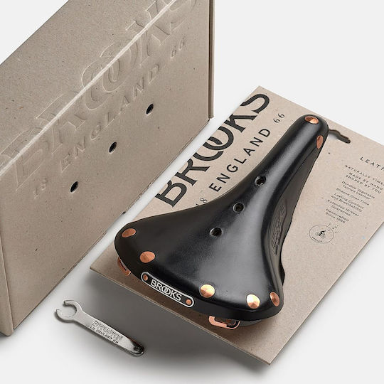 Brooks England Σέλα Ποδηλάτου Μαύρη 275 x 175 mm