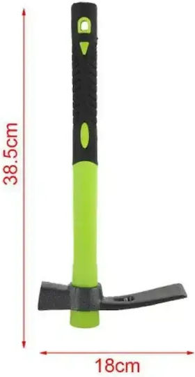 Kmt Garden Hoe-pickaxe Rubber Handle 18cm Kmt Tools