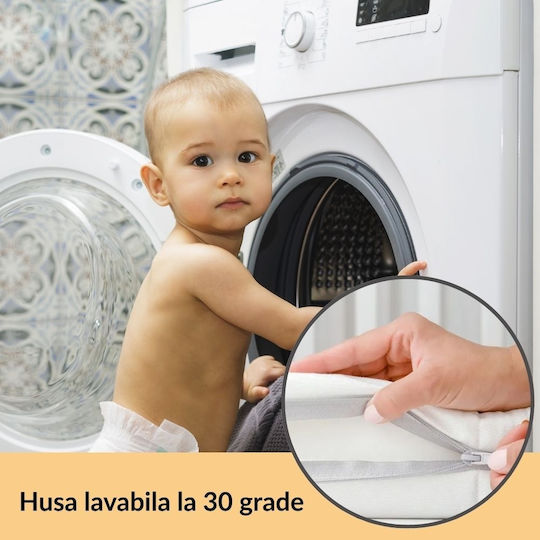Kidizi Ortopedic Saltea Pentru Patut cu Nucă de cocos 60cmx120cmx9cm