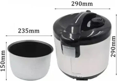 Raf Rice Cooker 700W with Capacity 5lt