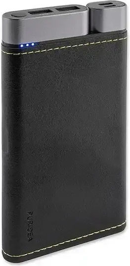 Puridea X01 Power Bank 10000mAh με 2 Θύρες USB-A Μαύρο