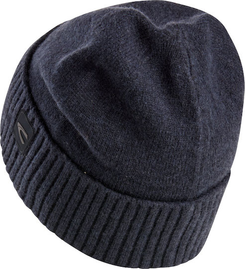 Beanie Beanie Knitted in Navy Blue color