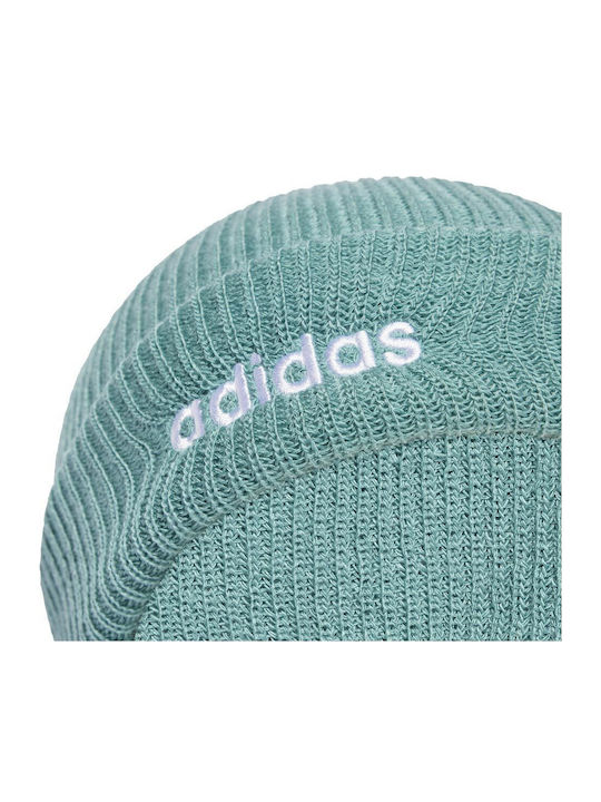Classic Beanie Γυναικείος Σκούφος Πλεκτός σε Τιρκουάζ χρώμα