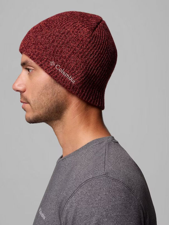 Whirlibird Watch Cap Beanie Unisex Σκούφος Πλεκτός σε Μπορντό χρώμα